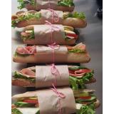 Sandwich Qbano para eventos