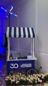 ALQUILER BARRA DE HELADOS Y PALETAS EN CARTAGENA DE INDIAS