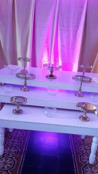 MESAS ESCALONADAS PARA EVENTOS 