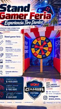 JUEGOS DE FERIA TIRO DARDOS